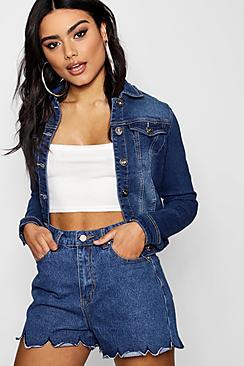 Boohoo Millie Slim Fit Denim Jacket