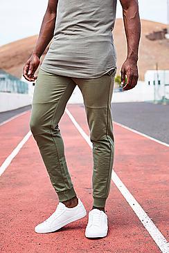 Boohoo Skinny Fit Zip Joggers