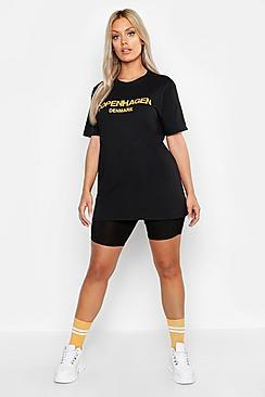 Boohoo Plus Copenhagen Oversized T-shirt