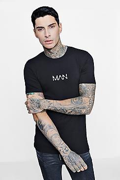 Boohoo Original Man T-shirt In Muscle Fit