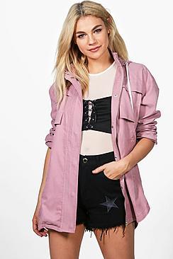 Boohoo Lois Utility Festival Jacket