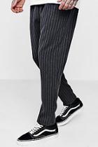 Boohoo Stripe Trouser With Elasticated Waistband