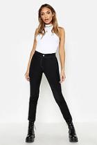 Boohoo Woven Tapered Pleat Front Pants