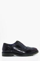 Boohoo Real Leather Brogue Shoes