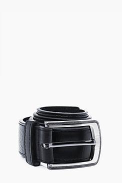 Boohoo Black Classic Belt