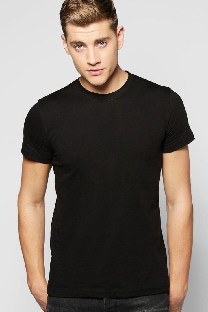 Boohoo 5 Pack Crew Neck T Shirt Multi