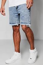 Boohoo Acid Wash Denim Shorts