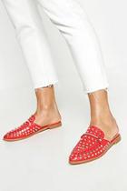 Boohoo Studded Mule Loafers