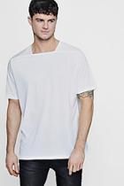 Boohoo Collarless Square Neck T-shirts