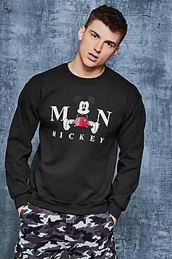 Boohoo Disney Mickeys The Man Sweater