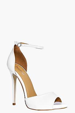 Boohoo Anna 2 Part Peeptoe Sandal