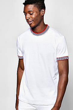 Boohoo T-shirt With Sports Rib
