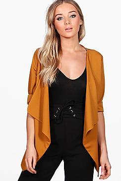 Boohoo Hannah Waterfall Duster