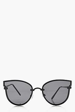 Boohoo Frankie Cat Eye Sunglasses