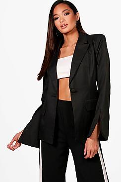 Boohoo Sophie Split Sleeve Blazer