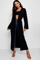 Boohoo Lucie Belted Slinky Kimono