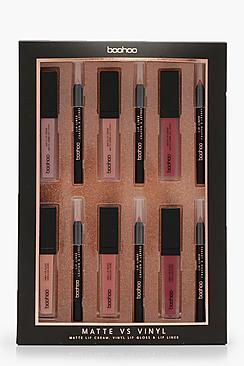 Boohoo 6 Mini Lip & Liner Set