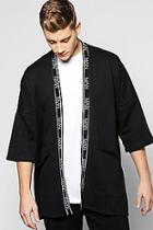 Boohoo Contrast Trim Gown