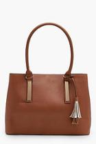 Boohoo Bea Double Component Structured Tote