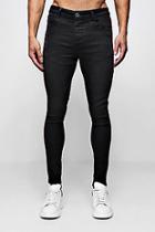Boohoo Super Skinny Jeans With Piped Side Seam