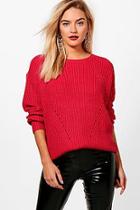 Boohoo Melissa Chunky Jumper