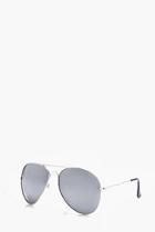 Boohoo Mirrored Lens Aviator