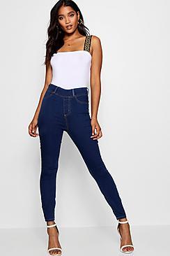 Boohoo Pull On Jeggings