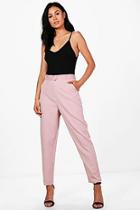 Boohoo O Ring Slim Fit Tailored Trousers