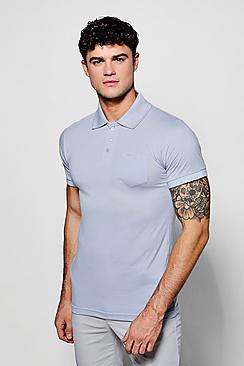 Boohoo Plain Polo Shirt