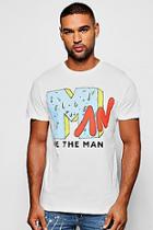 Boohoo Be The Man Print T-shirt