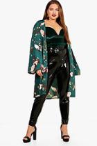 Boohoo Plus Lois Oriental Kimono