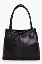 Boohoo Lily Structured Day Bag Black