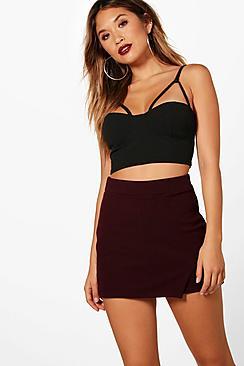 Boohoo Crepe Skort