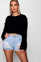 Boohoo Plus Dina Crop Jumper