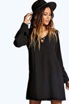Boohoo Lecricia V Front Shift Dress