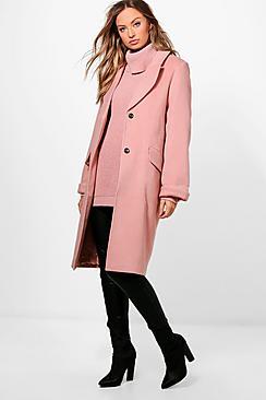 Boohoo Rosie Oversized Coat