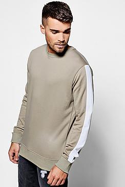 Boohoo Side Panel Sweater