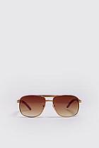 Boohoo Vintage Look Arm Detail Sunglasses