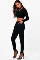 Boohoo Lucy Tailored Tapered Trouser