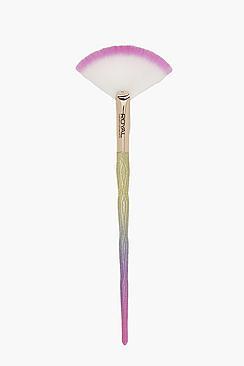 Boohoo Prismatic Fan Brush