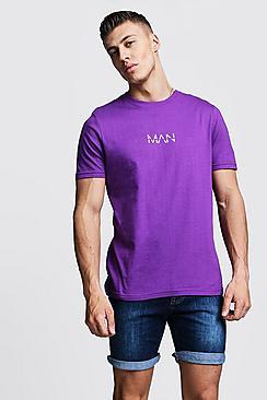 Boohoo Original Man Logo T-shirt