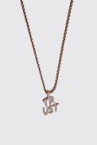 Boohoo Trust Chain Necklace