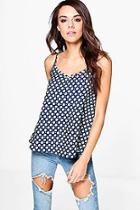 Boohoo Elizabeth Floral Print Cami