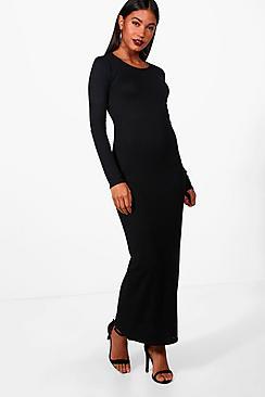 Boohoo Poppy Midaxi Soft Knit Jumper Dress