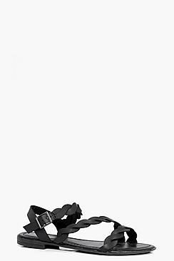 Boohoo Alisha Circle Detail Sandal