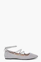 Boohoo Sarah Ghillie Pointed Ballets