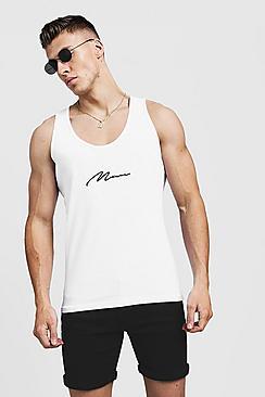 Boohoo Man Signature Basic Vest