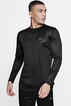 Boohoo Active Long Sleeve Gym T-shirt