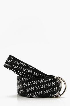 Boohoo Original Man Tape Belt