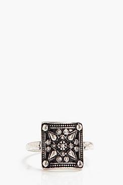 Boohoo Cut Out Detail Ring